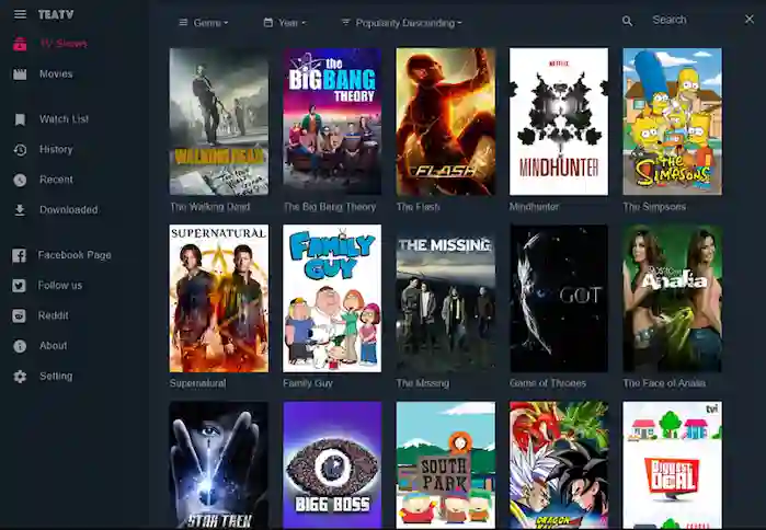 Teatv app